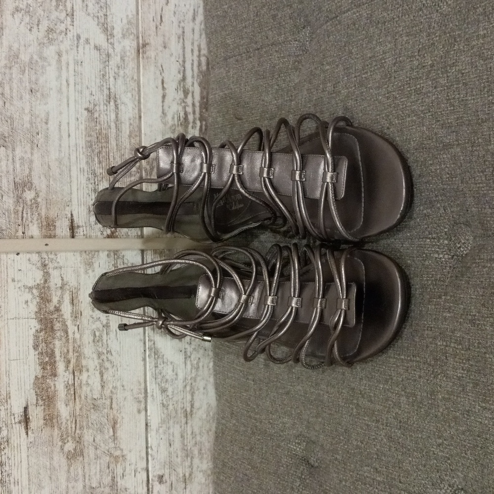 Silver Sandals - image 1